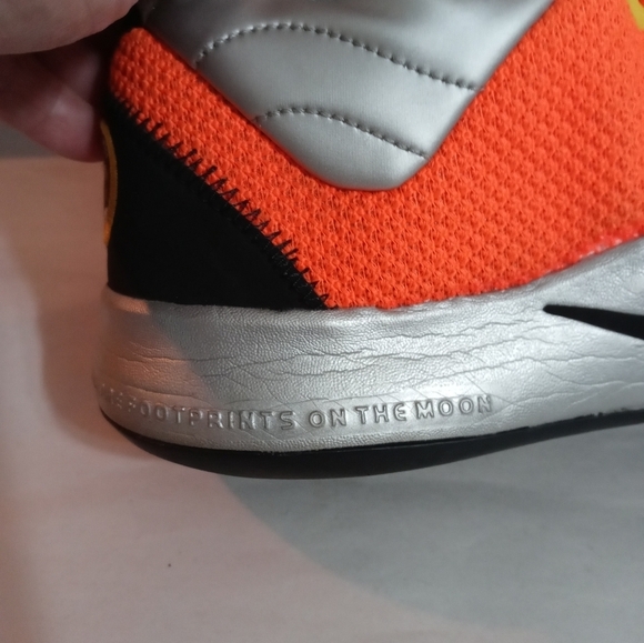 Nike Zoom Paul George 3 Nasa Basketball Orange Silver blue Athletic sneakers M10 main image 4